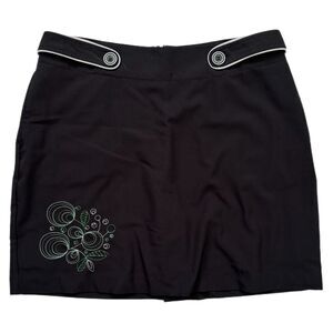 Swing Womens Bette Court Golf Skort Size 10 Embroidered Tennis Pickleball